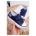 Children's Shoes Sneakers Big Star With Velcro Navy Blue FF374064