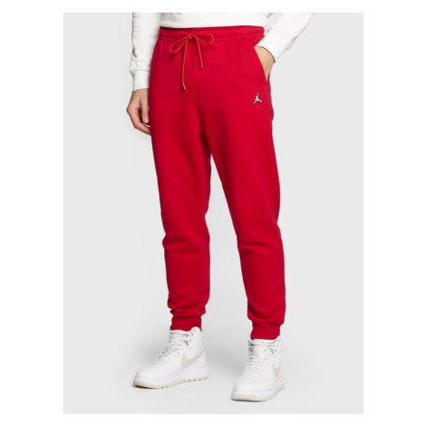 Nike Teplákové nohavice Brooklyn Fleece DQ7340 Červená Relaxed Fit