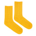 Vlnené ponožky Vlnáč rebro horčicový