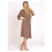 Bathrobe De Lafense 940, 942 Visa M-2XL women's mocca 006