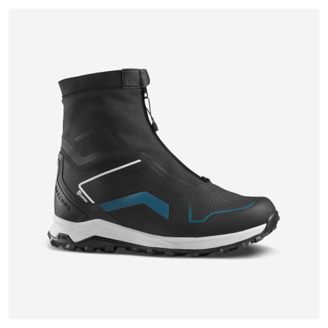 Pánska hrejivá a nepremokavá obuv SH900 Pro Mountain modro-čierna QUECHUA