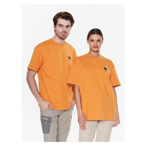 Jack Wolfskin Funkčné tričko Unisex Eschenheimer 1809091 Oranžová Regular Fit