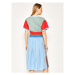 Tory Burch Každodenné šaty Color-Block Poplin 63610 Farebná Regular Fit