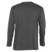 SOĽS Monarch Pánske tričko s dlhým rukávom SL11420 Dark grey