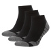 DEFACTO Men's Fit 3-Piece Cotton Booties Socks