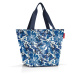 Nákupná taška cez rameno Reisenthel Shopper M Flora blue