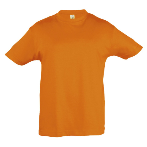 SOĽS Regent Kids Detské tričko s krátkym rukávom SL11970 Orange