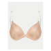 Hunkemöller Podprsenka Push-up Transparent Back 131537 Béžová