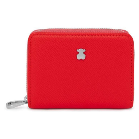 Kožená peňaženka Tous dámsky,červená farba,2001690017