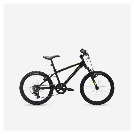 Detský horský bicykel Expl 500 20" 6-9 rokov čierny ROCKRIDER