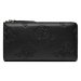 Tommy Hilfiger Veľká dámska peňaženka Th Refined Large Za Mono AW0AW15756 Čierna
