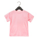Canvas Detské tričko s krátkym rukávom CV3001T Pink