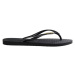 Havaianas Slim Logo Metallic Black Gold