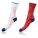 4PACK ponožky crazy Bellinda viacfarebné (BE481044-006 A) S
