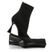 Členková Obuv Karl Lagerfeld Debut Ii Embro Knit Ankle Bt Black Knit Textile