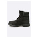 Členkové topánky Timberland Premium Boot 6" 8658A-BLACK, dámske, čierna farba, na plochom podpät