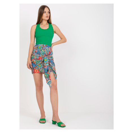 Skirt-WN-SD-1605-1.72P-multicolor Rue Paris