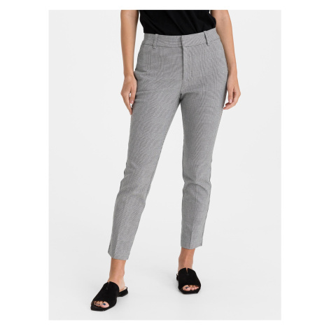 Nohavice slim ankle pants Šedá GAP