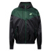Nike Sportswear Prechodná bunda 'Heritage Essentials'  neónovo zelená / tmavozelená / čierna / b