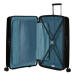 American Tourister Skořepinový cestovní kufr Aerostep L EXP 101,5/109 l - tyrkysová