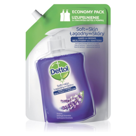 Dettol Soft on Skin Lavender tekuté mydlo náhradná náplň