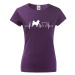 Dámské tričko pre milovníkov zvierat - Šiperka- darček na narodeniny