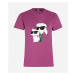 Tričko Karl Lagerfeld Ikonik 2.0 T-Shirt Fialová