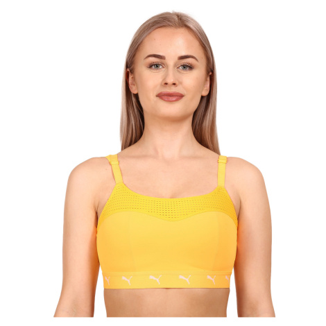 Women's sports bra Puma orange