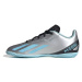 Juniorské futbalové halové kopačky ADIDAS X CRAZYFAST MESSI 4 SILVMT BLIBLU CBLACK_IE4070_tf