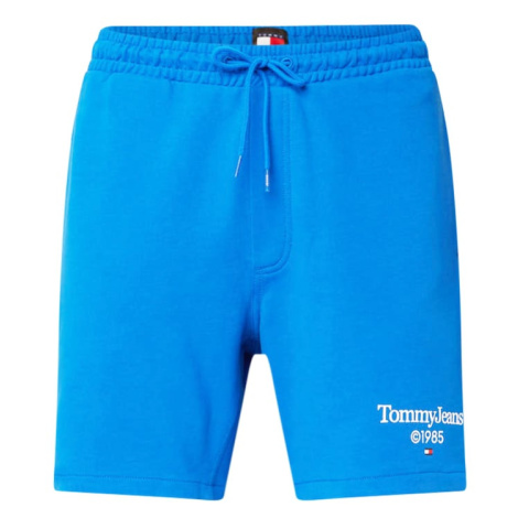 Tommy Jeans Nohavice  modrá / červená / biela Tommy Hilfiger