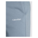Calvin Klein Teplákové nohavice Micro Logo K10K109940 Sivá Relaxed Fit