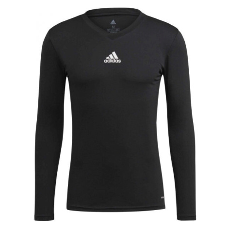 adidas TEAM BASE TEE Pánske futbalové tričko, čierna, veľkosť
