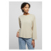 Women's Organic Oversized Wet Sand Long Sleeve