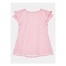 United Colors Of Benetton Každodenné šaty 3LHAAV006 Ružová Regular Fit