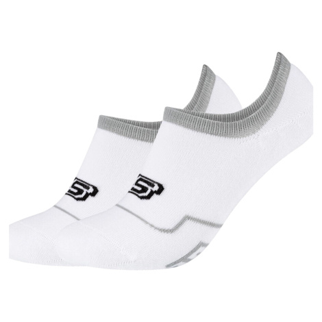 Skechers  2PPK Cushioned Footy Socks  Kotníkové ponožky Biela