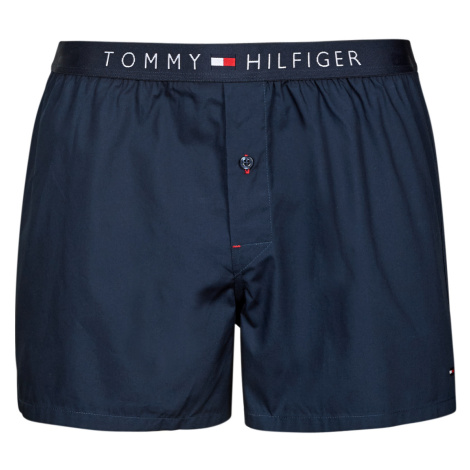 Tommy Hilfiger  WOVEN BOXER  Spodky Modrá