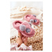Children's Slippers With Animal Dark Pink Pandi