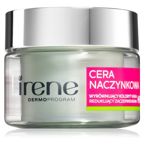 Lirene Face Cream denný zjednocujúci výživný krém pre citlivú pleť so začervenaním