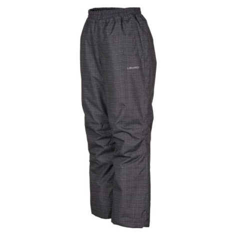 Lewro ELISS Detské zateplené nohavice, tmavo sivá, veľkosť