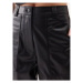 Calvin Klein Jeans Nohavice z imitácie kože J20J221385 Čierna Regular Fit