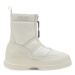 Vysoké zimné topánky MOON BOOT MB LUNA ZIP BOOT -L002 CREAM