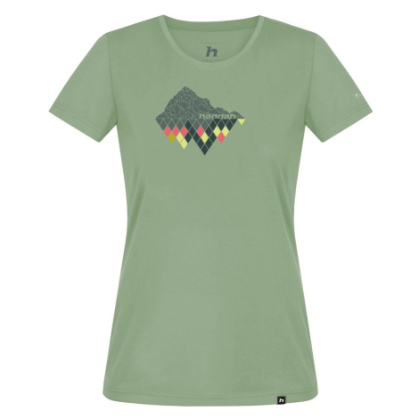 Women's quick-drying T-shirt Hannah CORDY smoke green