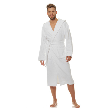 Bathrobe 2104 White White L&L Collection