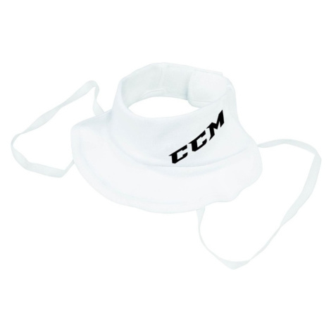 Nákrčník CCM Pro Neck Guard SR, bílá, Senior