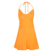 Missguided Letné šaty  oranžová