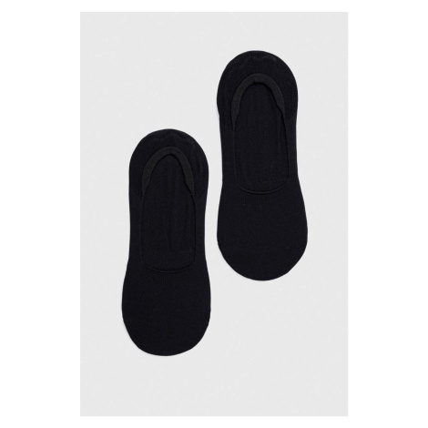 Ponožky United Colors of Benetton 2-pak dámske, čierna farba
