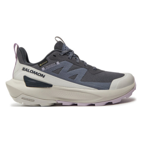 Salomon Sneakersy Elixir Activ Gore-Tex L47526500 Sivá