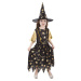 Rappa Detský kostým Čarodejnica Halloween 116 – 128 cm