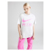 Nike Sportswear Oversize tričko 'AIR'  svetlosivá / ružová / čierna / biela