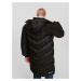KARL LAGERFELD JEANS Zimný kabát  čierna / biela